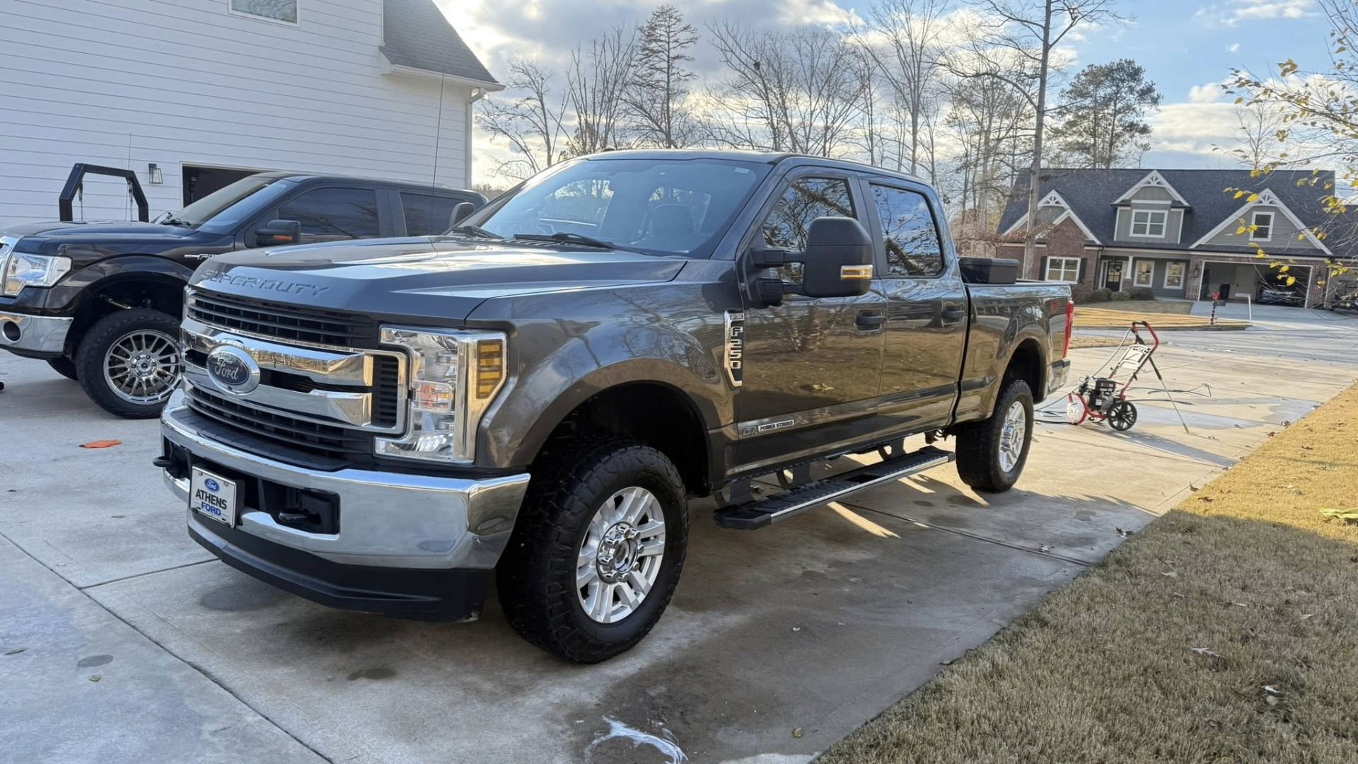 Ford Super Duty truck detail