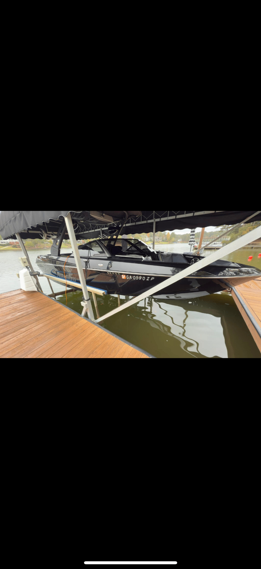 Boat detail at dock