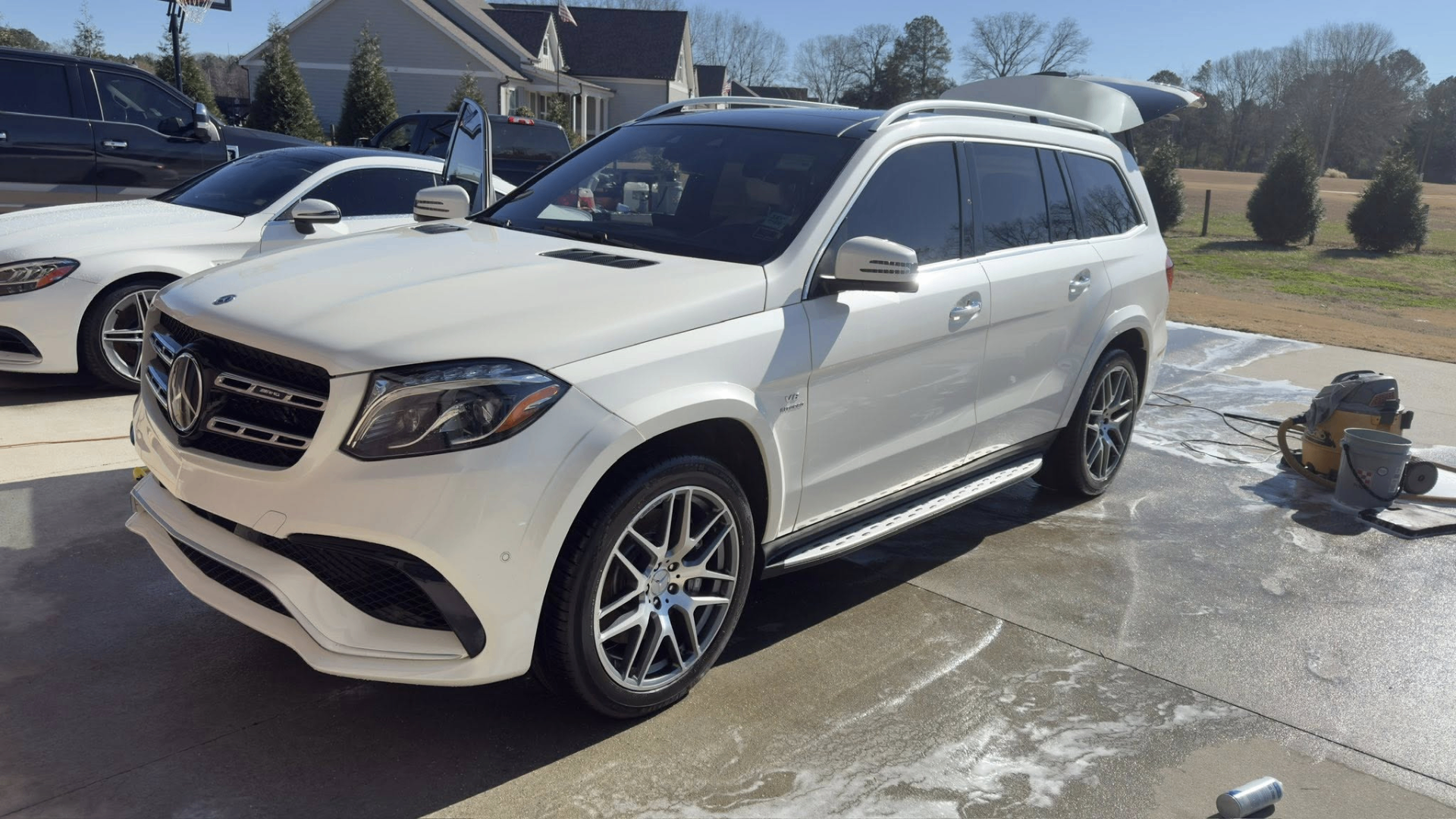 Mercedes-Benz GLS detail